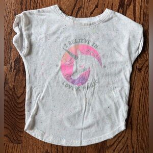 Jumping Beans - Girls Graphic Tee with Unicorn Design - Size 2t